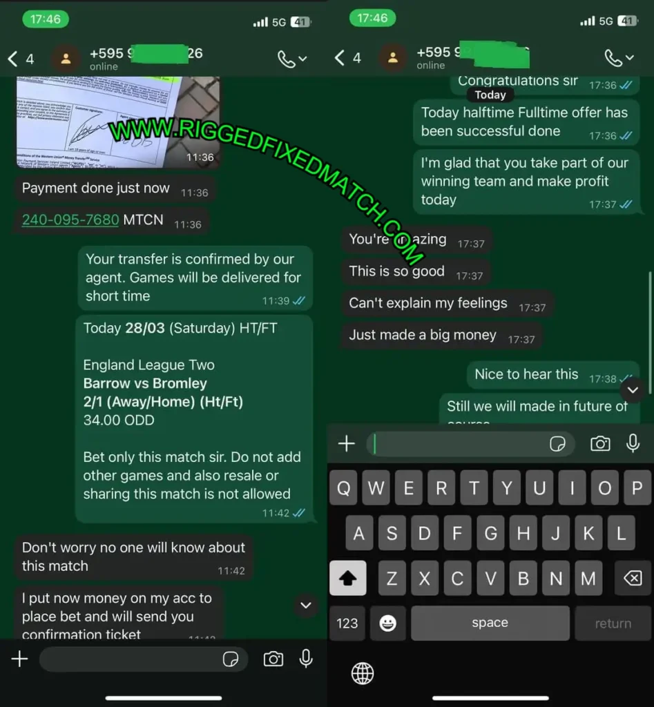 RIGGED FOOTBALL FIXED MATCH RIGGED BET365 FIXED MATCH