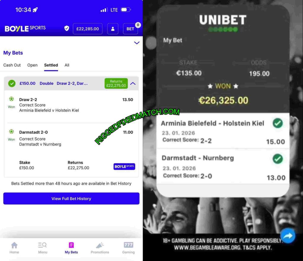 UNIBET CORRECT SCORE FIXED MATCHES TIP UNIBET CORRECT SCORE FIXED MATCHES TIP