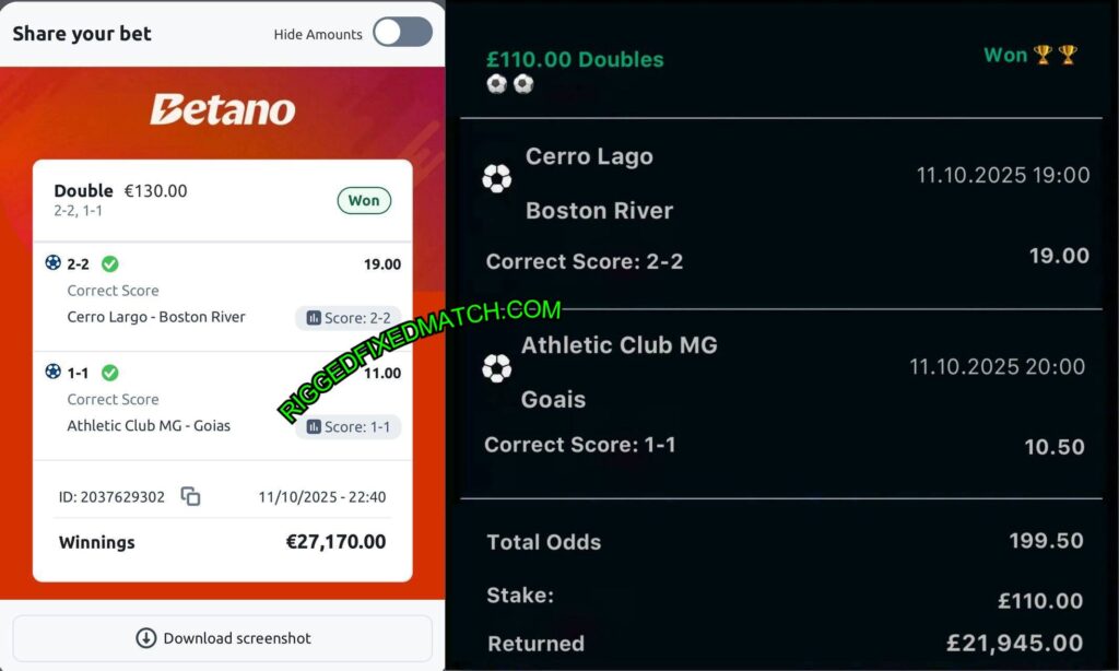 BETANO FIXED MATCHES SURE TIPS