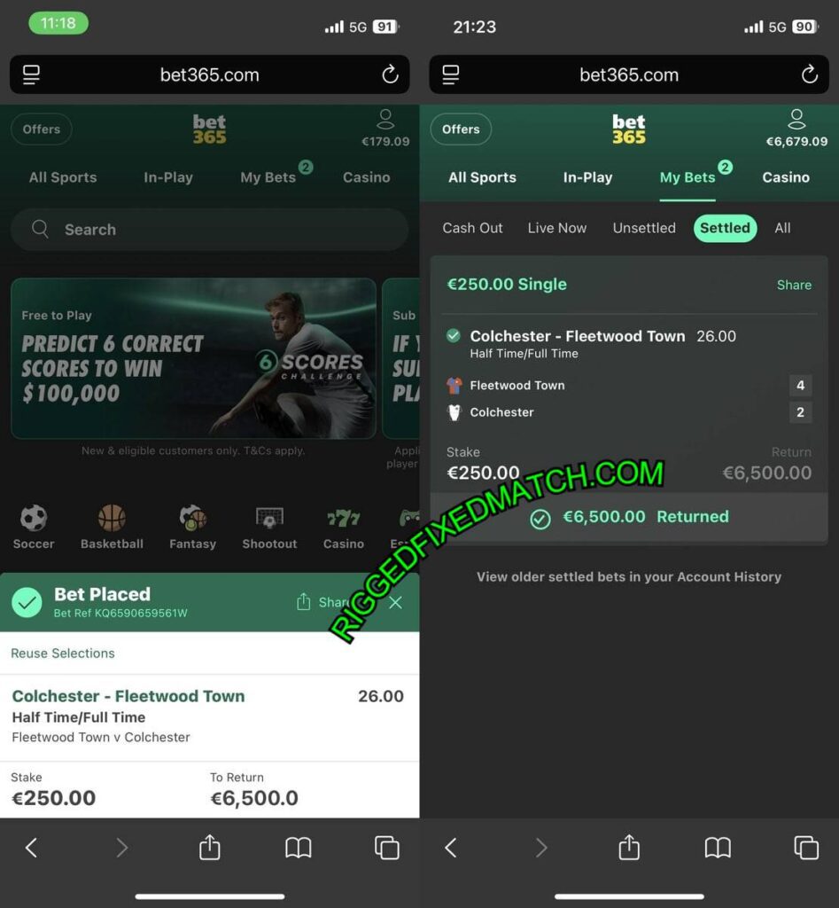 BOOKMAKERS FIXED MATCHES TIPS
