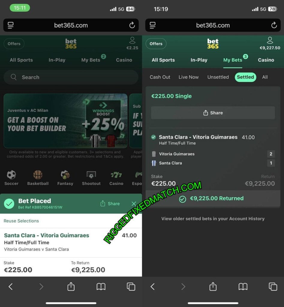 RIGGED FIXED GAMES HTFT TIPS