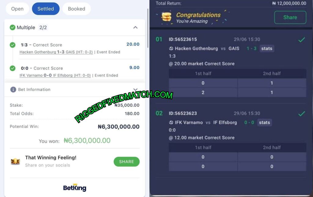 betking fixed matches tips